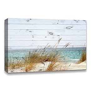 Romantic Scene of Sea Painting Artwork for Home Framed