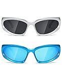 MASDUN Polarized Wrap Around Sunglasses trendy