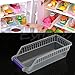 Pink-day Refrigerator Box - Kitchen Storage Collecting Basket Fruit Organizer Rack Holder