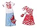 Barbie Fashionistas Doll & Fashions Pizza Pizzazz, Petite Dark-Haired