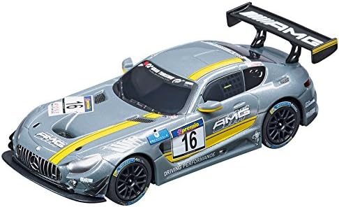 Amazon Com Carrera Go Mercedes Amg Gt3 No 16 Slot Car Racing Vehicle Toys Games