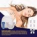 Snooze Anti Snore Mouthpiece System + 4 Dilator Nose Vents - Mouth Guard Sleep Aid - Anti Snoring Devices & Snore Stopper Solution