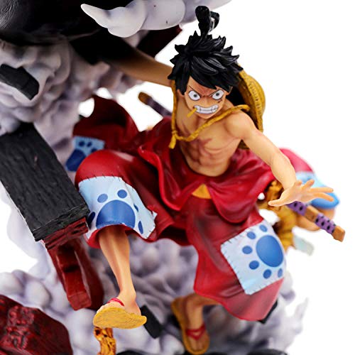 SZSOZD Anime One Piece Land Von Wano Land AFFE D Ruffy Gear 3 PVC Action Figure Sammlung Modell Spielzeug – Bild 6