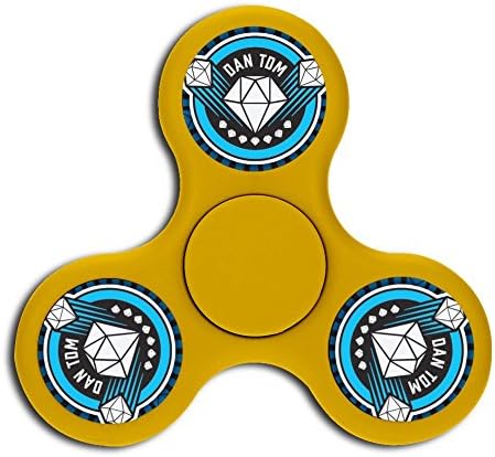 Triangle Dan Cool TDM High-speed Finger Fidget Spinners Toy for ADD, ADHD, Anxiety, Adult &amp; Children