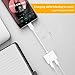 Headphone Jack Dongle Adapter for iPhone X 8/8Plus 7/7Plus.Adapter iPhone Accessories Headset Cable Audio Earphone 3.5mm Aux Jack Charger Splitter Adaptor Charge+Volume+Music Control Support 1OS11.3
