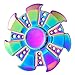 Fancy Home Titanium Alloy Anti-Anxiety Rainbow Colorful Fidget Hand Spinner Metal EDC Toy for Relief from ADD ADHD,Anxiety and Boredom,Last 4-6 Minutes