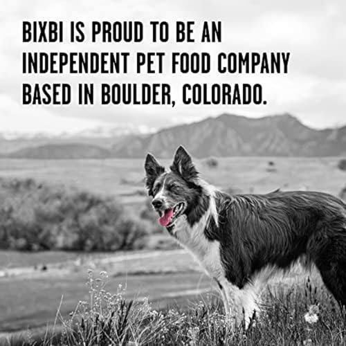 BIXBI LIBERTY FREEZE-DRIED DOG FOOD TOPPER & TREATS, PORK – 97% MEAT & ORGANS, NO REFRIGERATION – USA MADE, 12 OZ