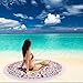 Oversized Terry Beach Towel 36 x 72 in Soft Extra Large Big Pool Swim Towels for Adult XL Clearance Big Travel Blanket Cruise Vacation Accessories Essentials Lounge Chair Cover Sunshine Mandala