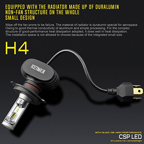 4 BEAMTECH+Headlight+8000Lumens+Extremely+Conversion