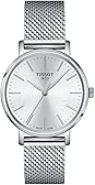 Tissot Womens Tissot Everytime Lady 316L Stainless Steel case Quartz Watch, Grey, Stainless Steel, 16 (T1432101101100)