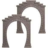 Busch 7024 SGL TRK Portal withoutlnr 2/HO Scale Scenery Kit