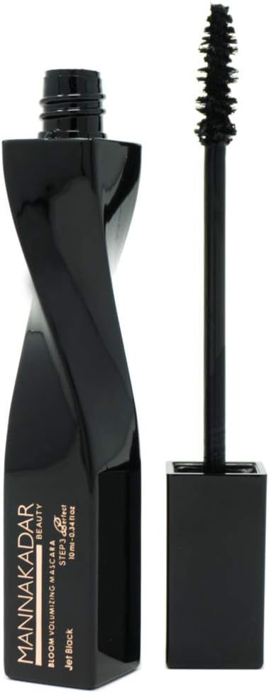 Manna Kadar Beauty Bloom Volumizing Mascara in Jet Black 10 ml 0.34 fl oz
