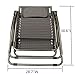 Abba Patio Oversized Recliner Zero Gravity Chair with Sunshade and Drink Tray