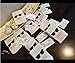 Sanrich 20pcs Wedding Favor Cotton Bags With Drawstring 4x6'' Hangover Recovery Kit I Regret Nothing Bag Eyeglass Pouch Bags For Bachelorette Party(4x6'')