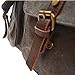 Leather Weekend Duffel Bag Canvas Travel Luggage Weekender Overnight Satchel Bag
