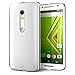 Tektide Case Compatible for Moto One Fusion Plus/Motorola One Fusion+, [Invisible Armor] Xtreme Slim, Clear, Soft, Lightweight, Shock Absorbing TPU Bumper/Back Cover