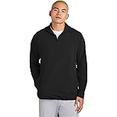 SPORT-TEK Unisex Repeat Half Zip Long Sleeve Hooded Jacket