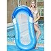 DR.DUDU Pool Float with Canopy, Adult Inflatable Pool Float Raft with Shade Water Lounge