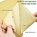 Glitter 10Inx5ft Gold Heat Transfer Vinyl Roll(HTV for T-Shirt Clothing Garment Bags