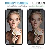 HD Privacy Screen Protector for Apple iPhone Xs Max, Updated Version 6.5 inches, Anti-Spy Tempered Glass Film, 2-Pack