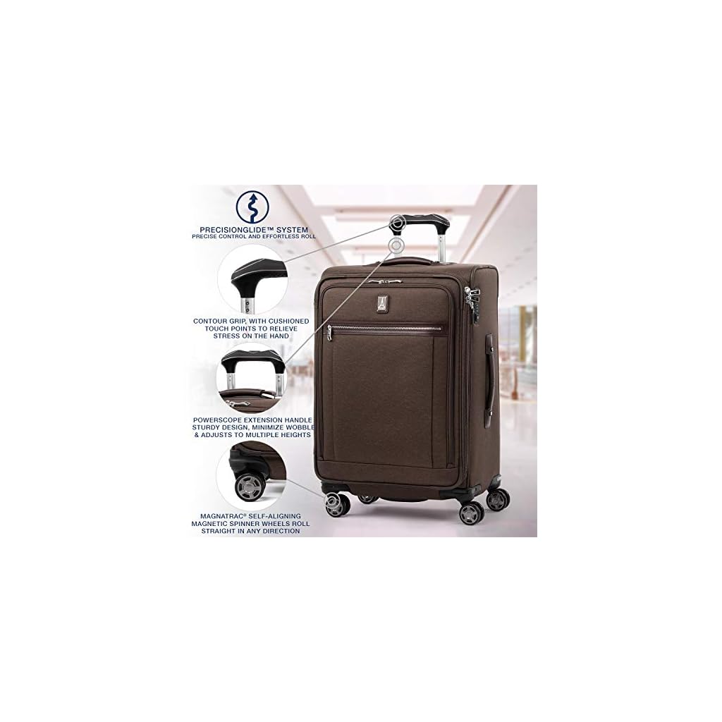 travelpro platinum elite expandable spinner luggage 25 inch