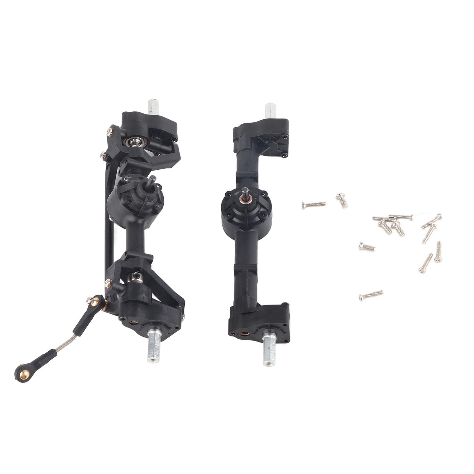 XINL Front Rear Axle Gear Box, Metal Bridge Lightweight RC Box High Strength Upgrade Parts for WPL C14 C24 C34 C44 B14 B24 1/16 Car, (XINL5ysdpwea8g6326)