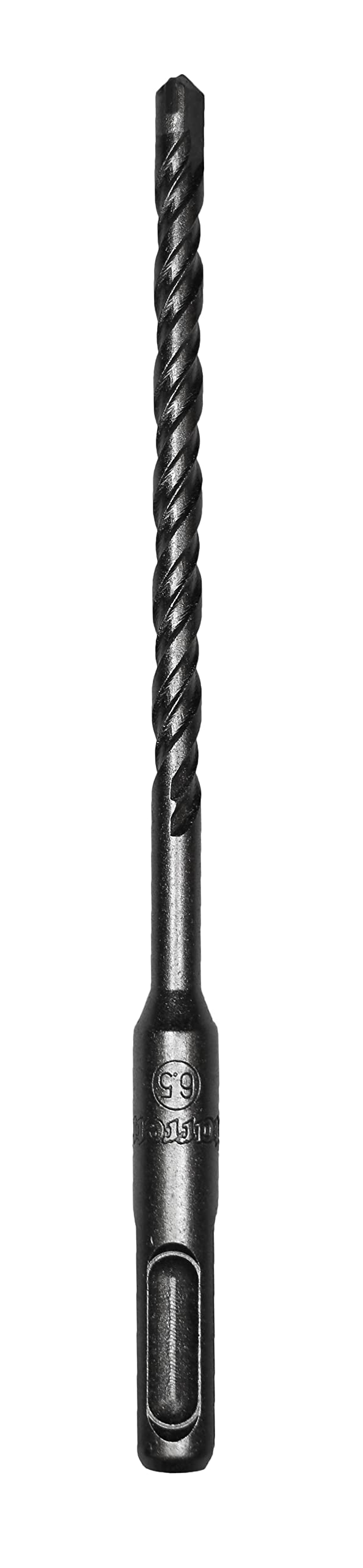 Starrett SDS Plus. Drill Bit - 6.5X160MM KBPS065B Carbide Tip 2 Point Flute Hammer Drill Bit - For Concrete Masonry Stone Bricks