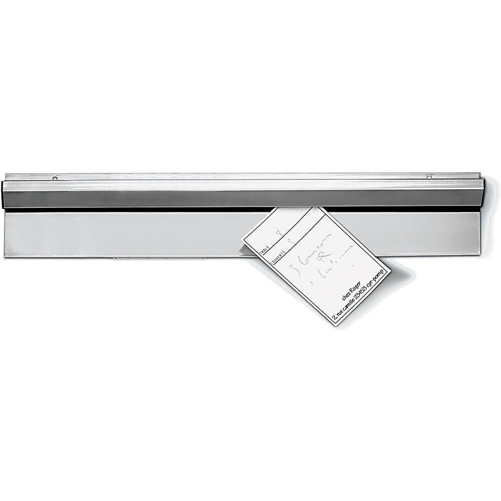 Louis Tellier N8029 Terminal Strip for Restaurant Order Slips - Stainless Steel - 50 cm