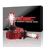 Xentec H11 LED Headlight Foglight Bulb for any H11(H8/H9/H16) Halogen Headlight Bulb upgrade to LED (1 pair, Ocean Blue)