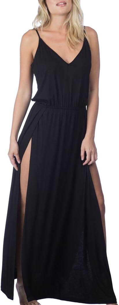 split leg maxi dress