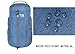 TB TIBAG 35L/40L Packable Lightweight Waterproof Travel Sports Duffel Backpacks Bag (40L, LIGHT BLUE)