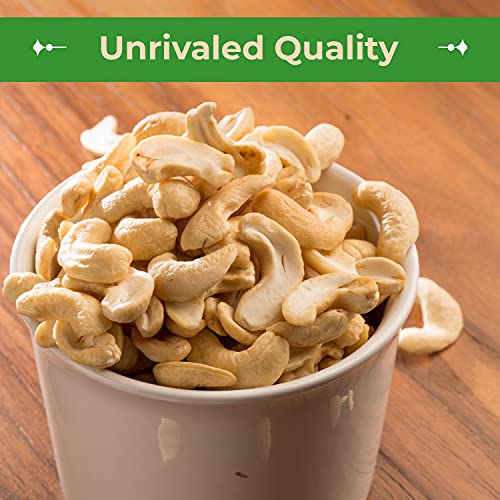 Sincerely Nuts Raw Cashews Pieces Unsalted Healthy Snack, Source of