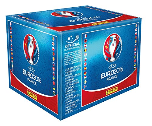 Euro Cup France 2016 PANINI Sticker Box - 50 Packs