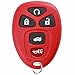KeylessOption Key Fob Replacement for 2015 2006 2007 2008 2009 2010 2011 2012 2013 Buick Lucerne Cadillac DTS Chevrolet Chevy Impala Monte Carlo Remote, 5-Button 15912860, Locksmith Required 2011+