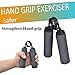 Benificer Hand Strengtheners 3 Pack Wrist Exerciser Arm Grip Workout Forearm Strengthener Finger Stretcher Home Gym Workout Equipment Increase Muscle Strength for Guitar Player, Rock Climbing Trainer