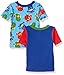 PJ Masks Boys' Toddler Bedtime Heroes 4-Piece Cotton Pajama Set, Blue Night, 3T