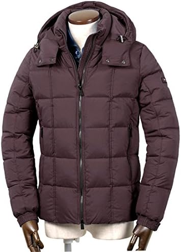 Amazon タトラス Tatras ストレッチナイロンフーデッドダウンジャケット Gesso Purple ダークボルドー メンズ 返品 交換不可 4 コート ジャケット 通販