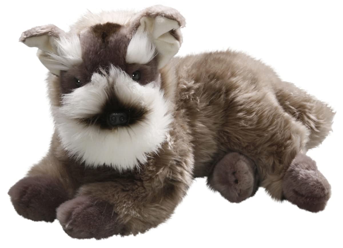 Carl Dick Schnauzer Terrier Dog 14 inches, 35cm, Plush Toy, Soft Toy 3228