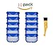 FixCracked iRobot Roomba series 600 Replenishment Kit for 614 620 630 645 650 660 Vacuum Replacement Accessories Filter 10- Pack with Cleaning Tool