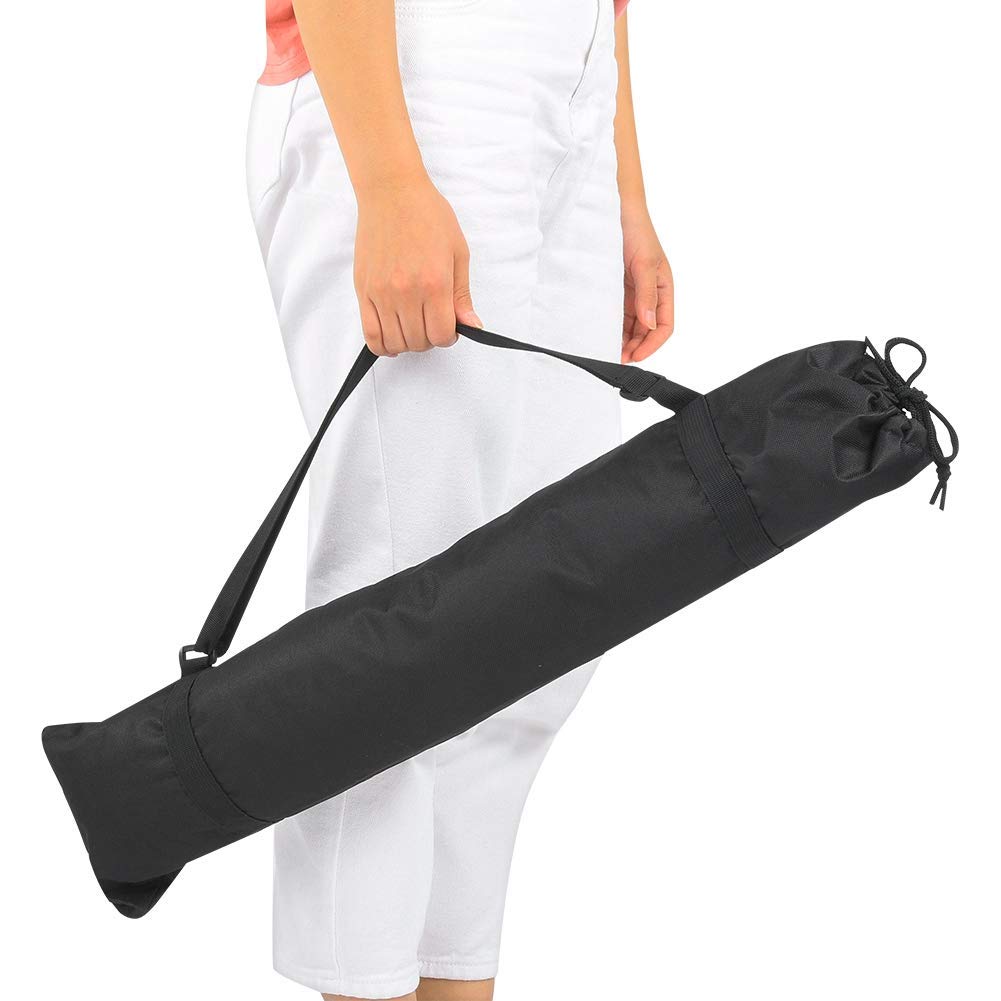 Bewinner Camera Tripod Bag Black Portable Folding Outdoor Oxford Padded Tripod Bag Strap Camera Tripod Photography Carry Bag for Camera Tripod, Monopod, Microphone Tripod(75cm)
