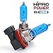 Hipro Power H9 5900K Super White Xenon HID Headlight Bulbs - High Beam