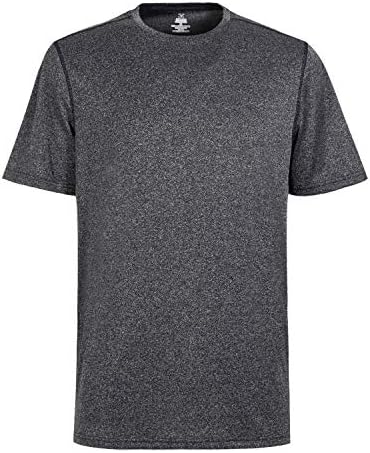 CornaMens Quick Dry Fit Mositure Wicking Athletic Performance T Shirt -Crewneck Outdoor Activewear Tops