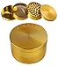 Kingtop Herb Spice Grinder Large 3.0 Inch Gold