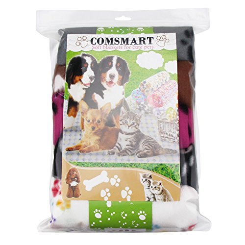 image for Comsmart Pet Blanket Dog Cat Soft Fleece Blankets Sleep Mat Pad Bed Co