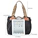 z-joyee Women's Ladies Casual Vintage Hobo Canvas Daily Purse Top Handle Shoulder Tote Shopper Handbag