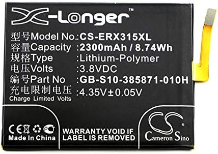 Replacement Battery for Sony Xperia XAXperia XA LTEF3116F3115F3113F3112F3111Sony Ericsson Xperia XAXperia XA LTEF3116F3115F3113F3112F3111 CE 2300 mAh Cell Phone Battery Chargeable Black