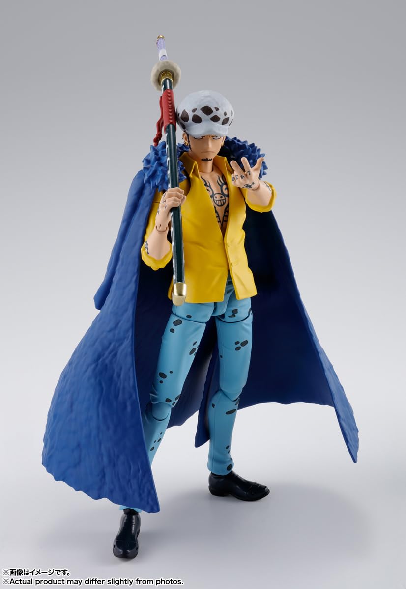 TAMASHII NATIONS - One Piece - Trafalgar Law -The Raid on Onigashima- S.H.Figuarts Action Figure