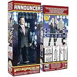 Talking Wrestling Ring Announcer Action Figure By Figures Toy Company
