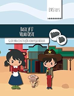 Livro EMSteps #17 Velho Oeste: Guia para construções com peças básicas (EMSteps Basic)