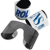 Rollens Roll Up Disposable Wrap-Around Sunglasses w/ 100% UV Protection (3 Count) - Made in the USA
